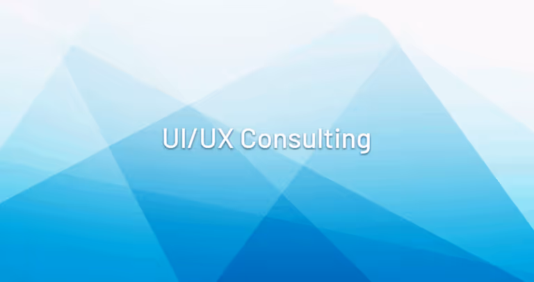 UI/UX Consulting