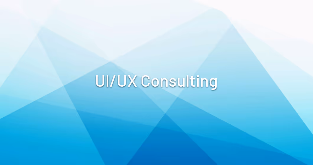 UI/UX Consulting